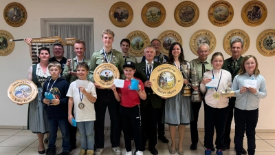 Vereinsmeister, Gewinner des Pokal- und Glückschießens. (Bild: Joachim Ries)