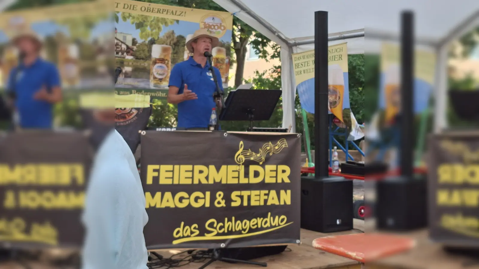 Der Vorsitzende Jürgen Beer bei seiner Ansprache. (Bild: Manuela Kellermann )