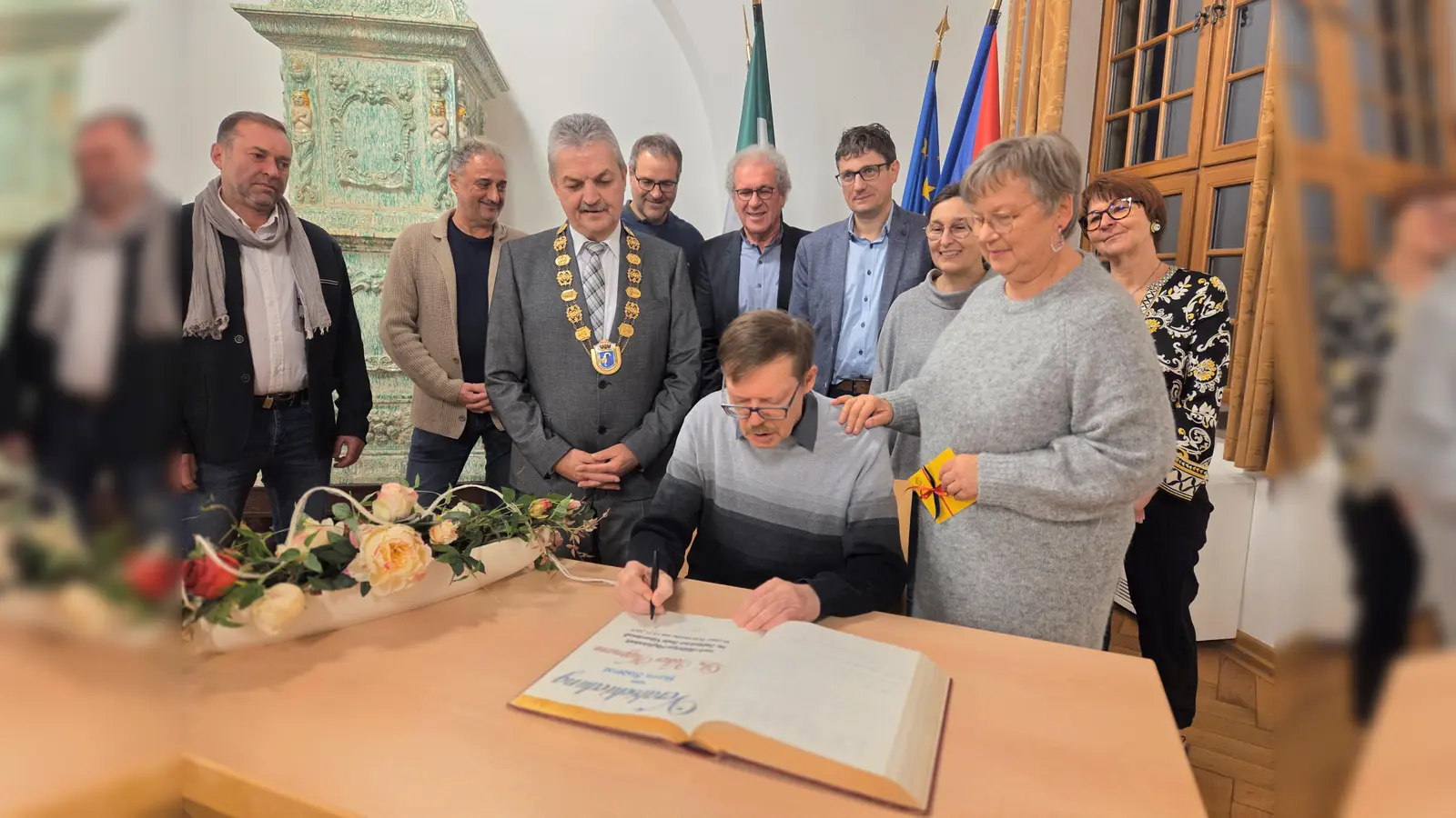 Verabschiedung Dr. Wappmann. (Bild: Lisa Scheck)