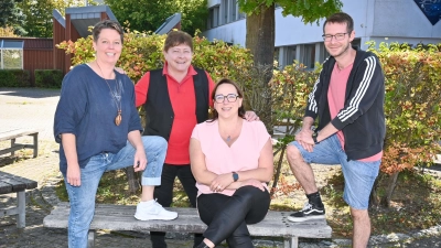 Tanja Zeus, Brigitte Pfennig, Sabine Rappl und Patrick Jacobi (Bild: Fotostudio Alexandra Bayer, Marktredwitz)