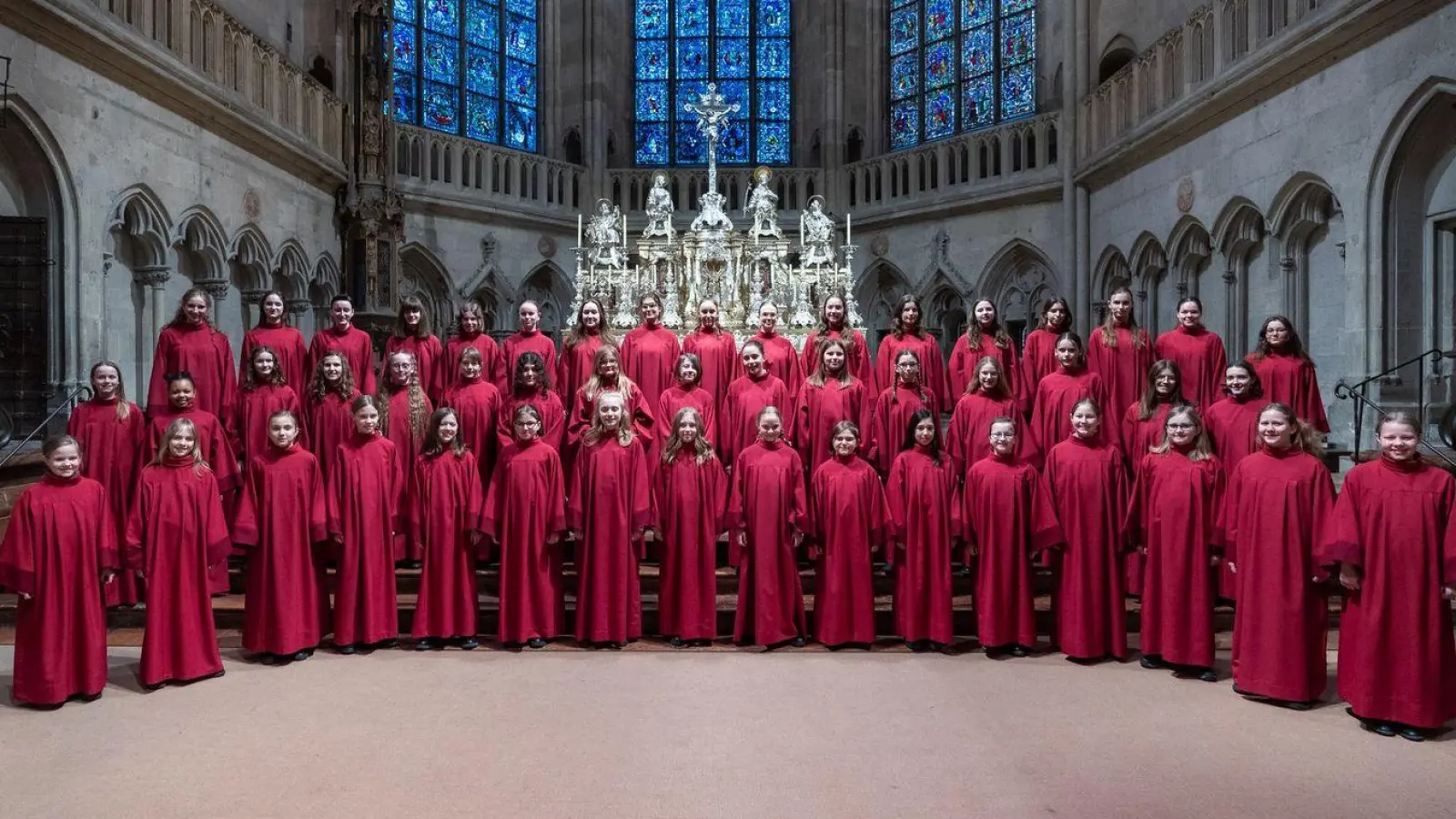 Der Mädchenchor der Regensburger Domspatzen gastiert beim 46. Chor- und Orgelkonzert in Schönsee. (Bild: Marcus Weigl)
