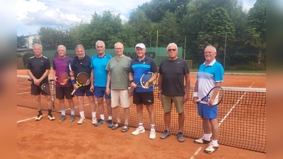 Herren-65-Mannschaft des TC Vilseck (Bild: Barbara Püschel)
