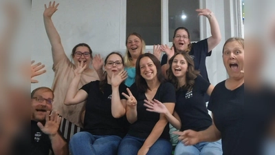 Das Foto zeigt das ehrenamtliche Team des Escape Rooms 26. (Bild: Florian Gebhardt)