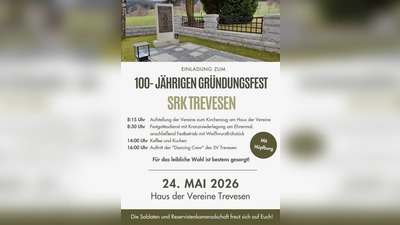 Festplakat SRK Trevesen (Bild: Hans Müller)
