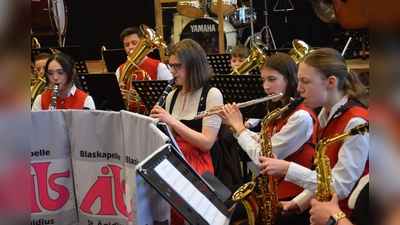 Die Blaskapelle St. Ägidius in Schmidmühlen beginnt im Oktober 2026 mit einer neuen Bläserklasse. Anmeldungen unter info@blaskapelle-staegisius.de (Bild: Paul Böhm)