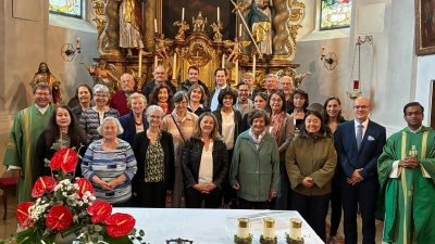 Chorgemeinschaft aus Pentling und Ziegetsdorf beeindruckt in Ebnath (Bild: Josef Söllner)