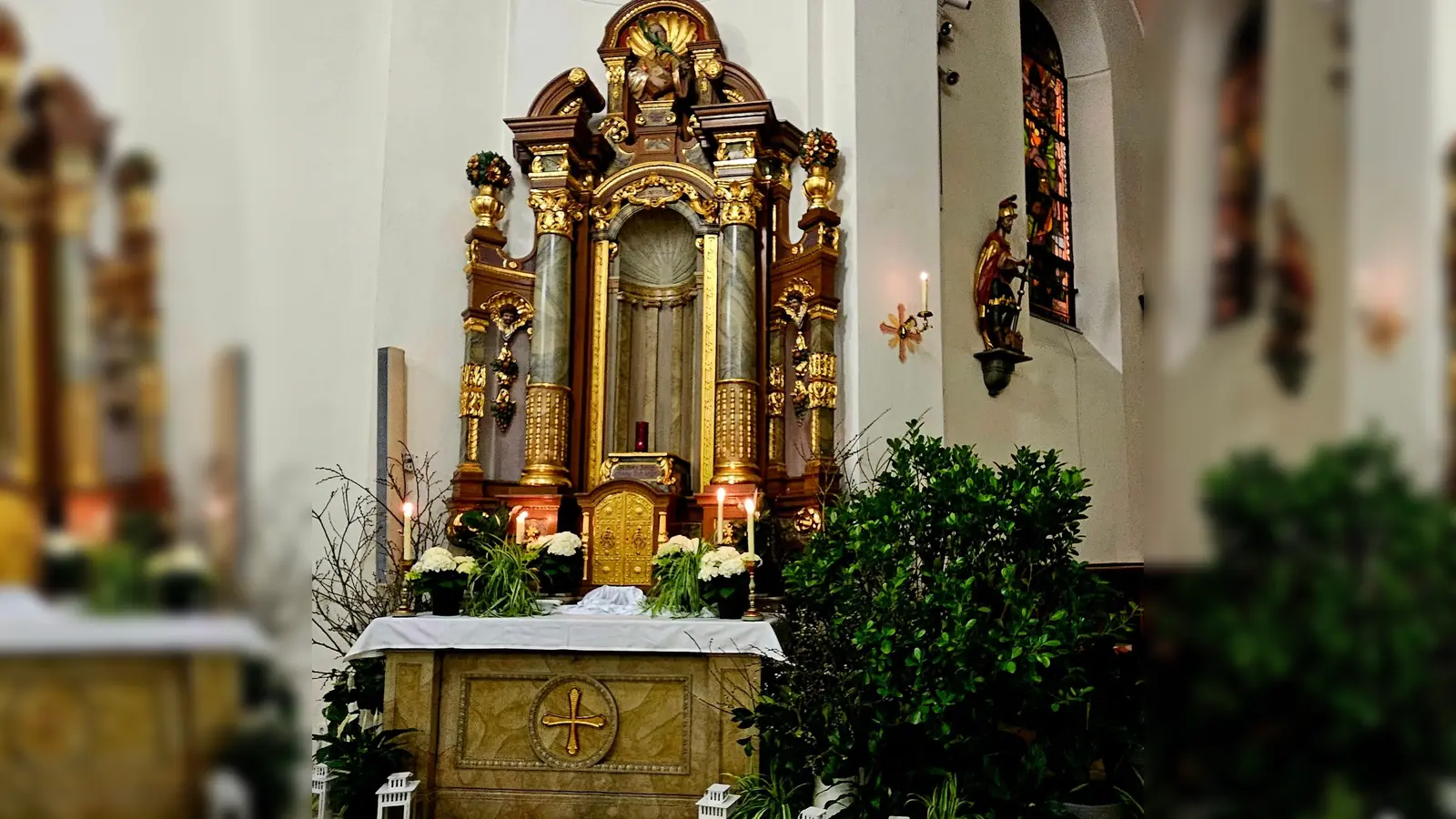 Gründonnerstag in St. Dionysius Neunkirchen, (Bild: Beate Suttner)
