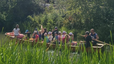 Tour de Vils der Wählergemeinschaft Unsere Gemeinde Edelsfeld im Sommerferienprogramm. (Bild: Inge Behringer )