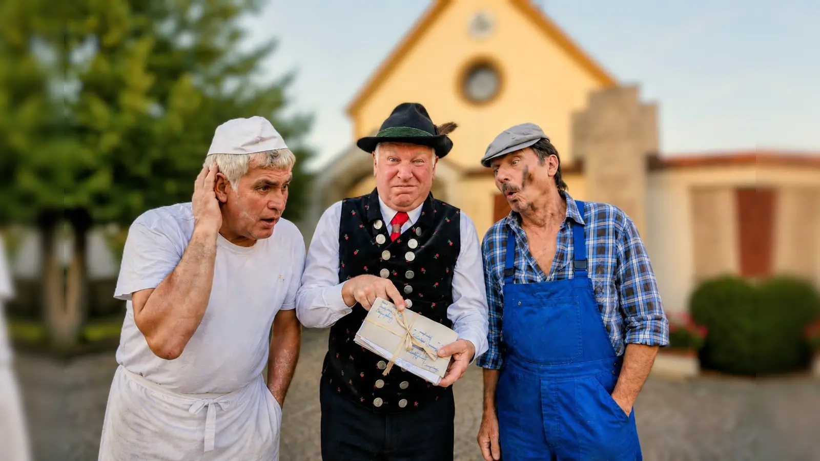 „Die drei Dorfheiligen” stehen im Herbst auf der Freudenberger Bauernbühne. Die Aufführungen finden wieder im Pfarrsaal Wutschdorf statt. (Bild: Ina Piehler)