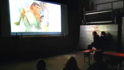 Der Film „Ice Age” kam bei den jungen Zuschauern bestens an. (Bild: Gerhard Doerfler)