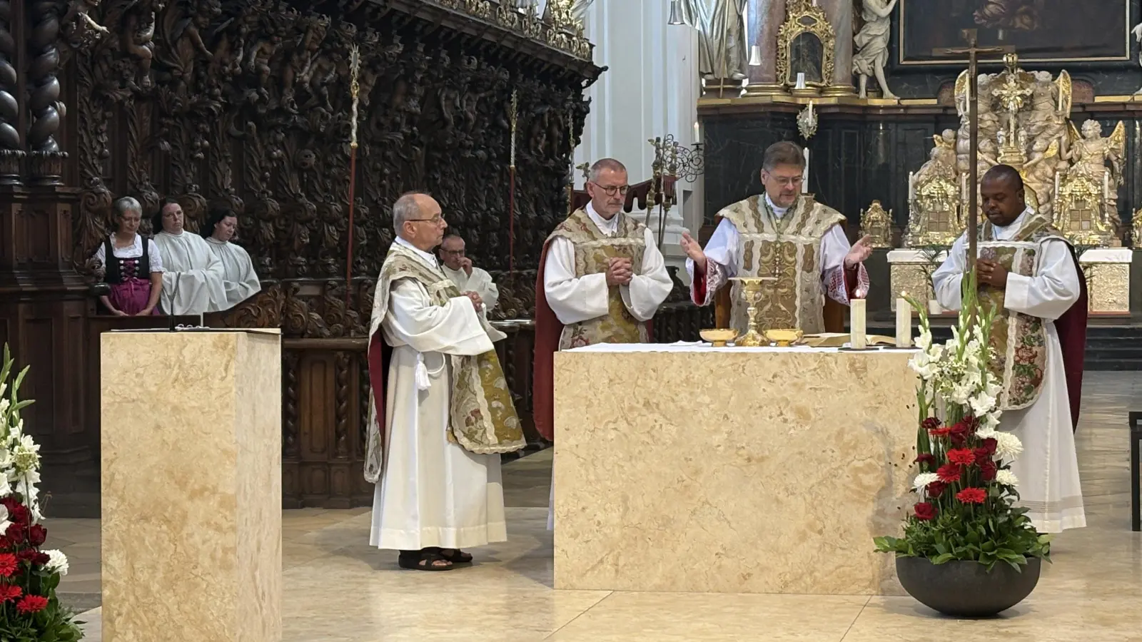 Heilig-Leiber-Fest mit Stiftspropst Dr. Klaus Sonnleitner, St. Florian (Österreich). (Bild: Markus Scharnagl )