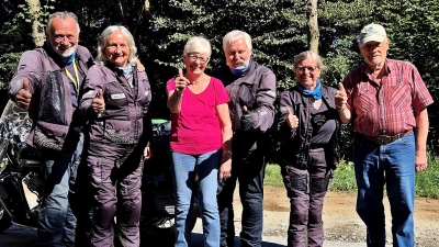 Die Motorradfreunde im Blue Knights Germany VII erlebten unvergessliche Tage an der Adriaküste.<br> (Bild: Georg Arnold)