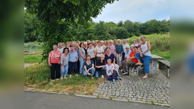 Reisegruppe des Frauenbundes Schwarzenfeld. (Bild: Silvia Vogel)