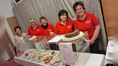 v.l.n.r. Elli Bublitz, Bettina Moser. Monika Kick, Margit Rathei, Renate Dümmler.  (Bild: Michael Gradl)