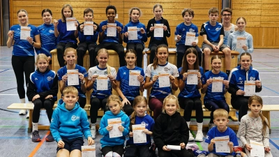 59 Sportabzeichen für den ESV Amberg (Bild: Philipp Bäumler)