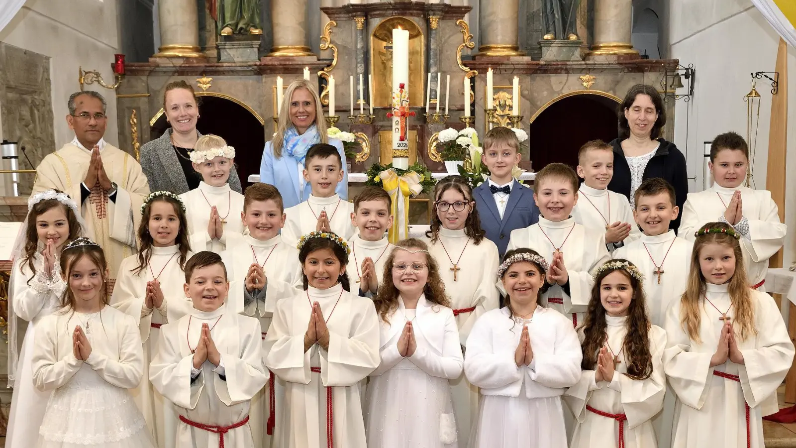 Erstkommunionkinder. (Bild: Altstadt Atelier)