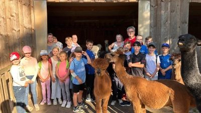 Ein unvergessliches Ferienerlebnis mit den flauschigen Pirker Alpakas  (Bild: Marco Wabra)