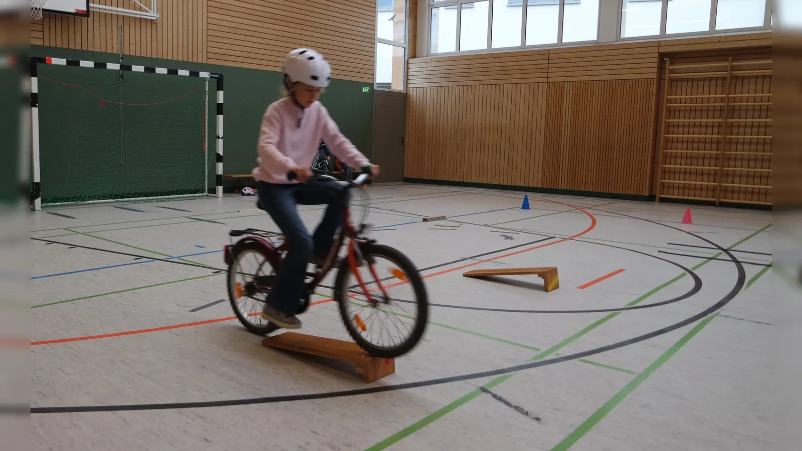 Radparcours (Bild: Lisa Saradeth)