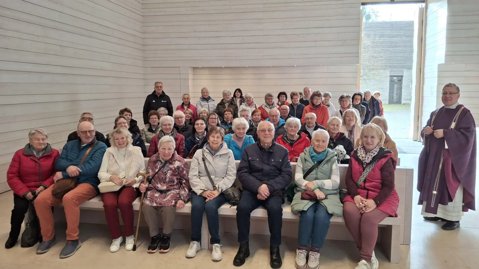 Mit einem Gottesdienst in der Kapelle mit Direktor Manfred Strigl wurde der Besinnungstag abgeschlossen (Bild: Joachim Weiß)
