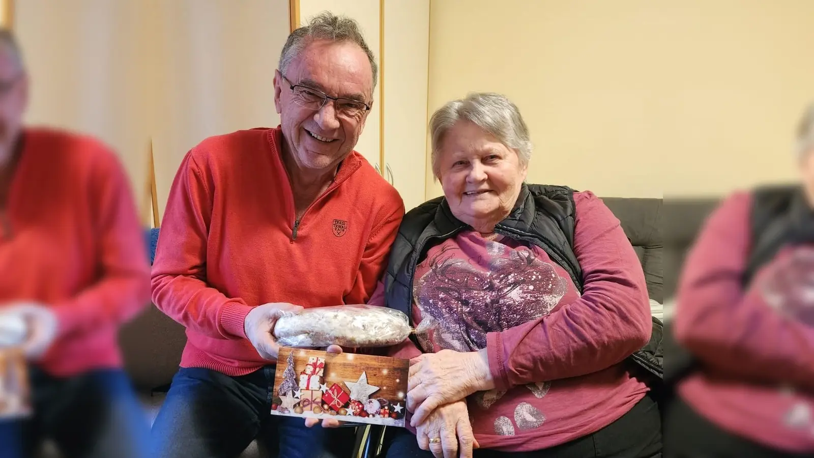 VdK-Vorsitzender Karl Bauer Karl mit Mitglied Christa Ehrnsberger. (Bild: Karl Bauer)