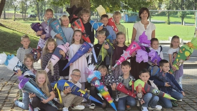 19 Erstklässler starten an der Grundschule Püchersreuth ins Schuljahr 2026/27 (Bild: Elisabeth Kroeker)