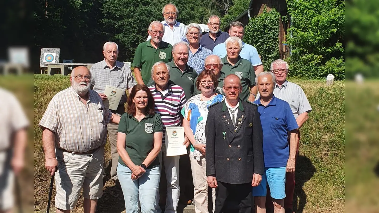 Ehrungen der langjährigen Mitglieder (Bild: Karin Ruhland)