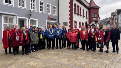 Eröffnung der Faschingssaison in Marktredwitz. (Bild: Pauline Manzke)