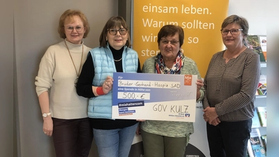 Kagerer Monika, Pöhler Gisela, Krämer Erika, Süß Heidi (von links). (Bild: Claudia Burger)