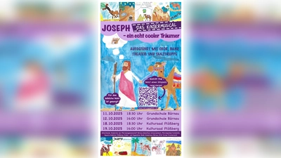 Plakat zum Kindermusical Joseph - ein echt cooler Träumer (Bild: Anja Sporer)