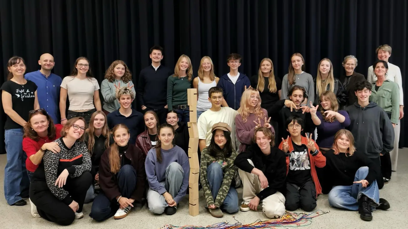 Tschechische und deutsche Schüler des Erasmus-Gymnasiums wurden im EduCamp gemeinsam kreativ. (Bild: Katrin Schön)