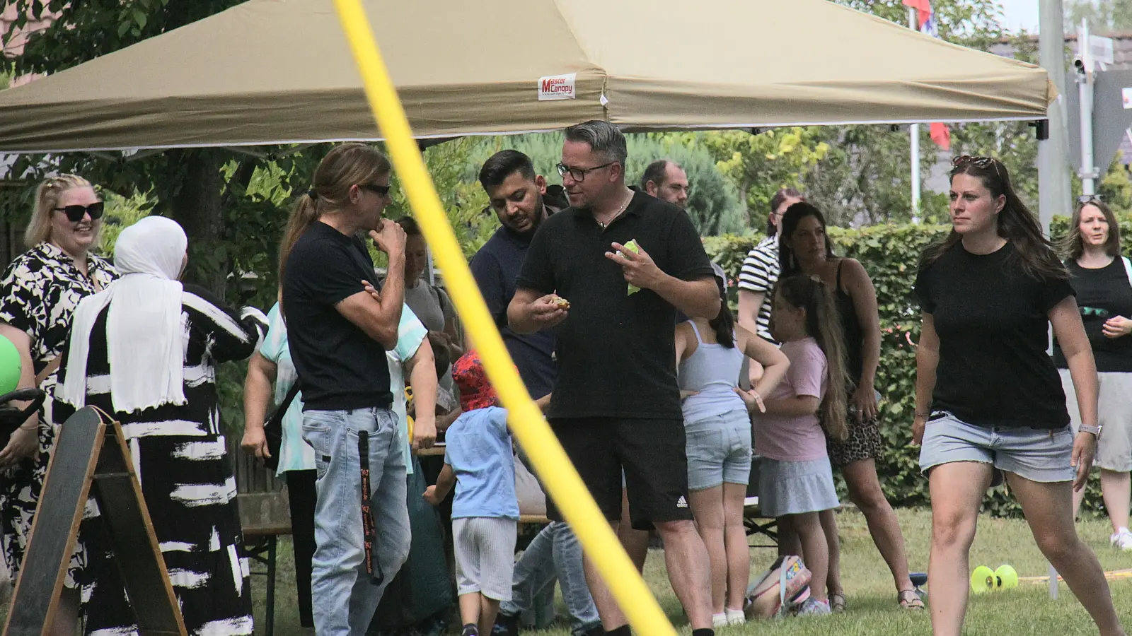 Stadtteil Rehbühl feiert Spielplatzfest. (Bild: Dieter Fischer)