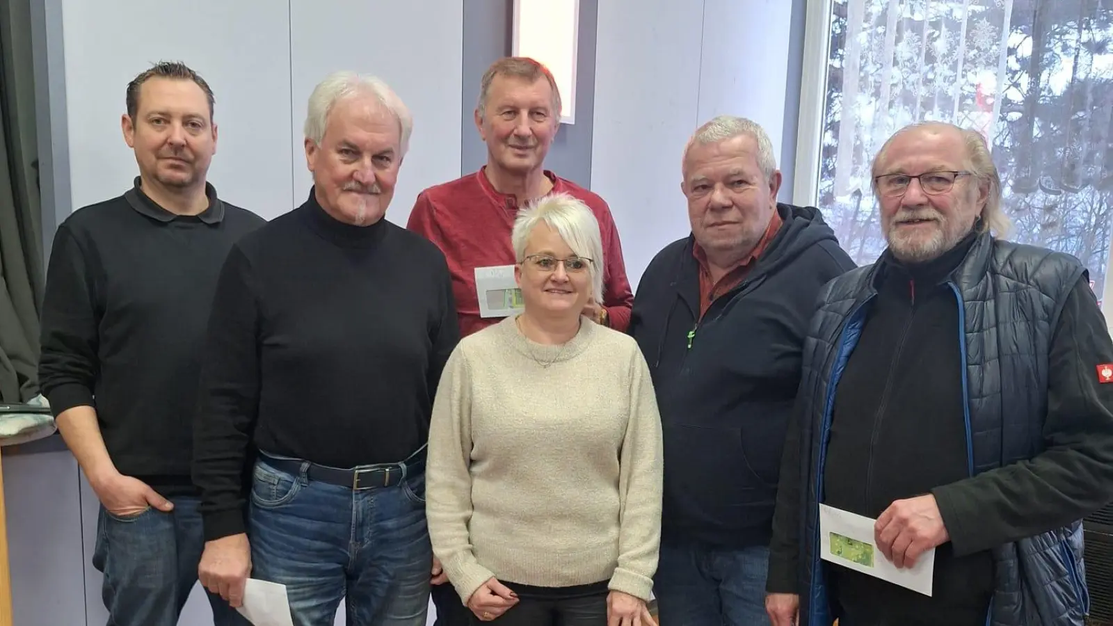 Christopher Mayer, Mike Steger, Manfred Himmler, Karl Sax, Johann Kaufmann, Julia Bayer (Bild: Julia Bayer)