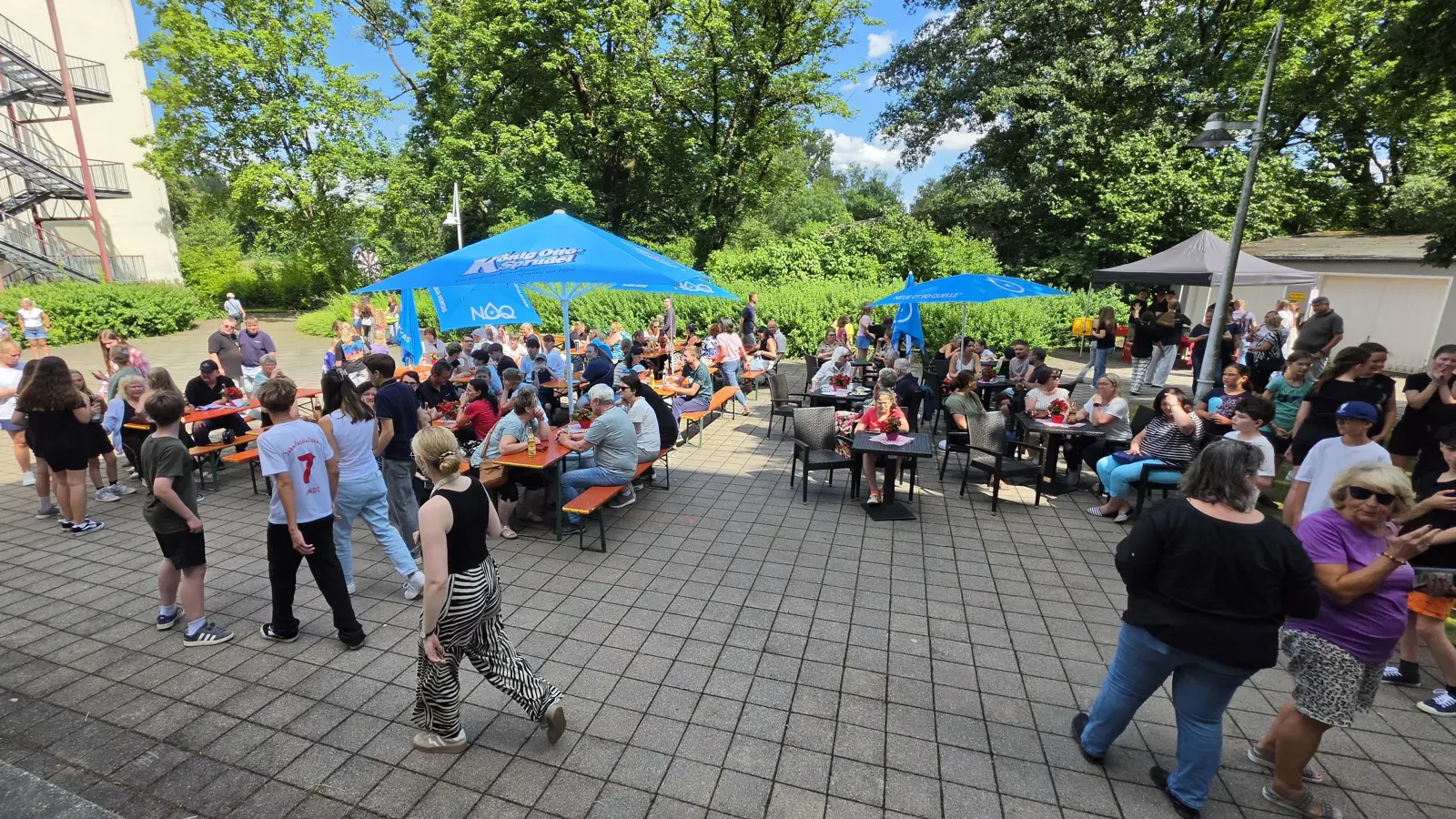 Sommerfest an der Wirtschaftsschule Weiden. (Bild: Sonja Messer)