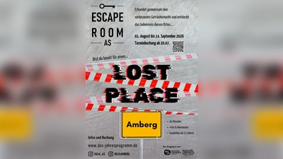 Plakat Escape Room. (Bild: Anita Kinscher)