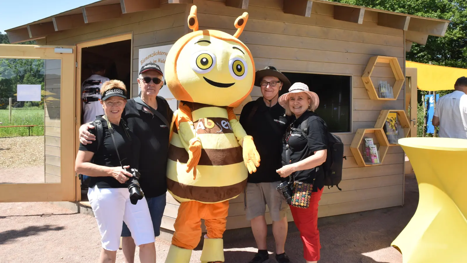 v.l: Margareta Czichon, Vizepräsident Bernhard Czichon, Karl Polland, Rosi Polland.  (Bild: Bernhard Czichon)