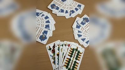 Koja-Schafkopfkarten. (Bild: Rainer Seidel)