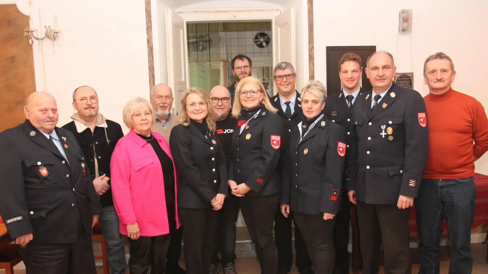 Versammlung der FF Neudorf (Bild: Jürgen Schiller)