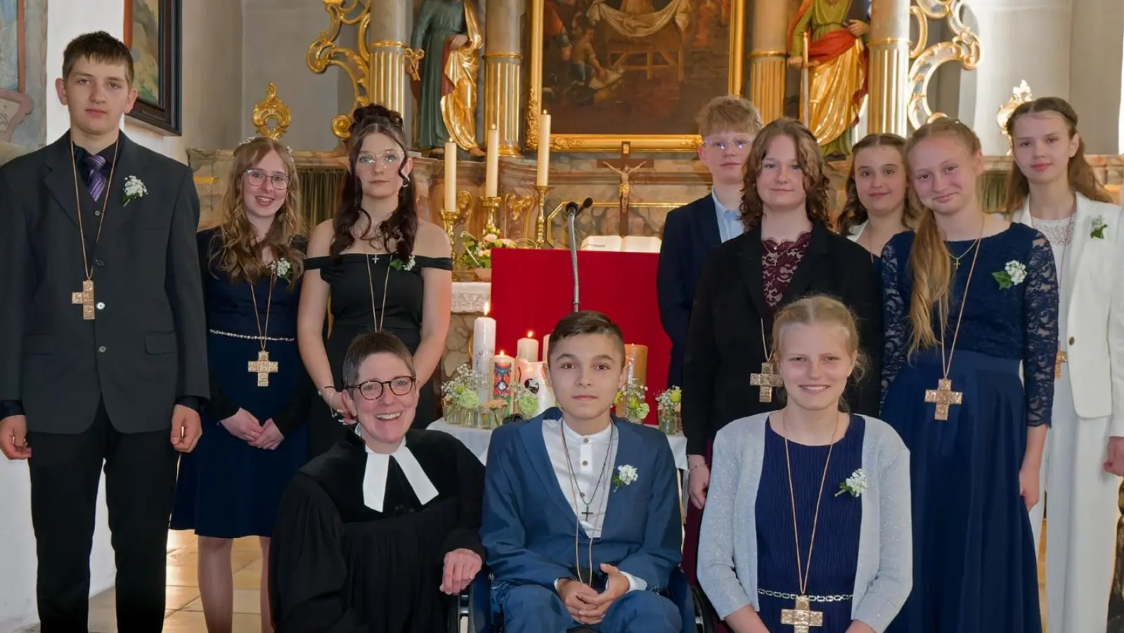Konfirmation in Kohlberg (Bild: Gunnar Dannehl)