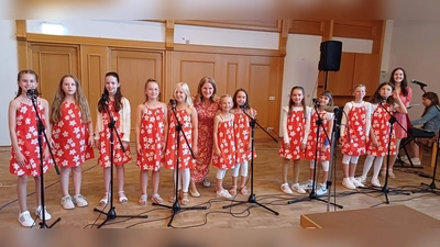 Kinderchor Herzwärts. (Bild: Werner Schulz)