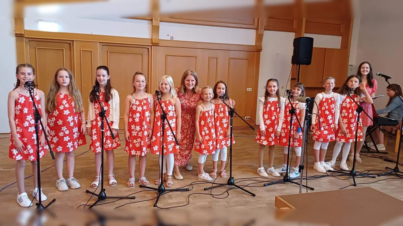 Kinderchor Herzwärts. (Bild: Werner Schulz)