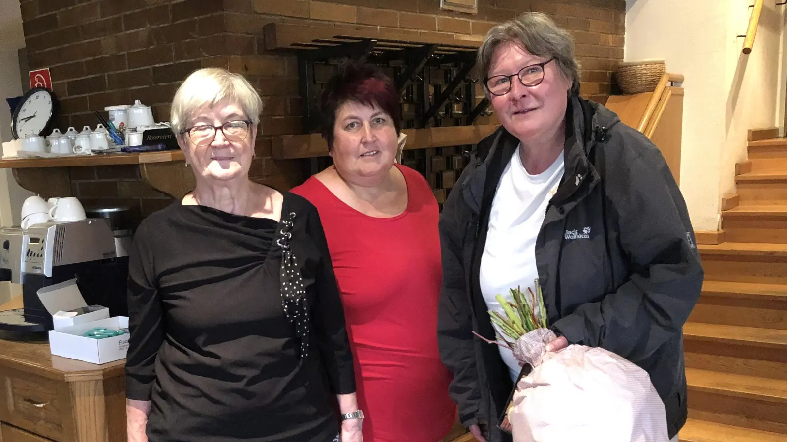 Gudrun Sirtl, Leitungsteam Seniorentreff, Monika Grötsch, LebenPlus, Anja Beck, Hörland Waldsassen (Bild: Gudrun Sirtl)