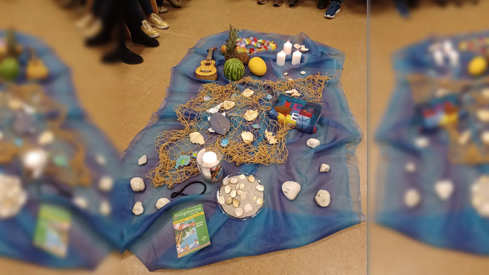 Dekoration Cookinseln  (Bild: Annemarie Woppmann)