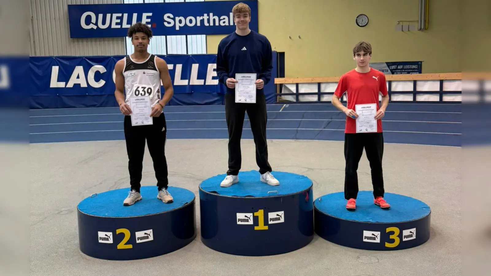 Nordbayerischer Meistertitel für Maximilian Rieder (Bild: Abteilung Leichtathletik)