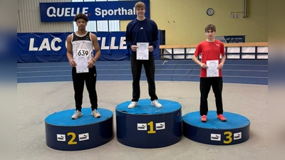 Nordbayerischer Meistertitel für Maximilian Rieder (Bild: Abteilung Leichtathletik)