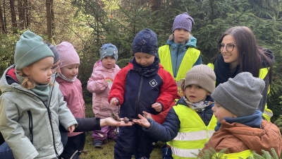 Kinder begeistert vom Ausflug (Bild: Stefanie Thaler)