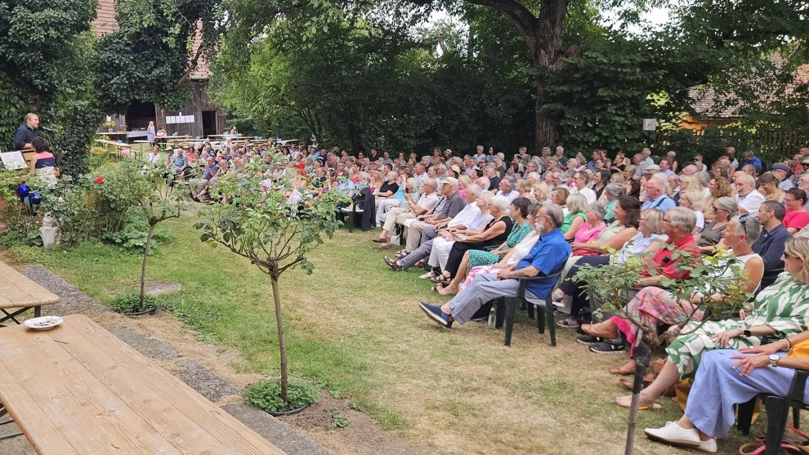 Wurzer Sommerkonzerte Hofmeir - Schmelz. (Bild: Willi Cantzler)
