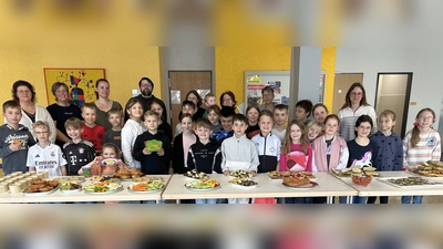 Guten Appetit wünscht die Klasse 3a! (Bild: Sabine Graser)