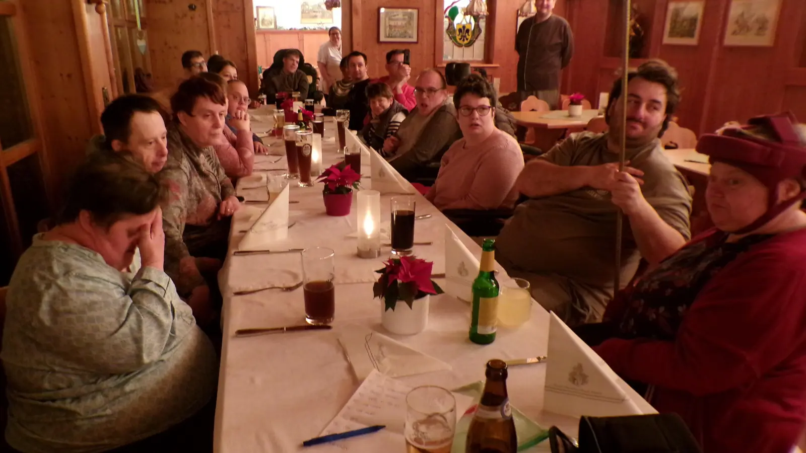 Nikolausfeier beim Gasthof Prinzregent-Luitpold. (Bild: Romina Rauch)