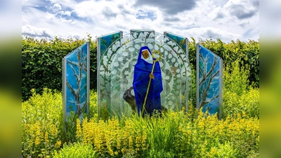 Hildegard von Bingen-Beet im Kloster-und Naturerlebnisgarten. (Bild: Tanja Schedl)