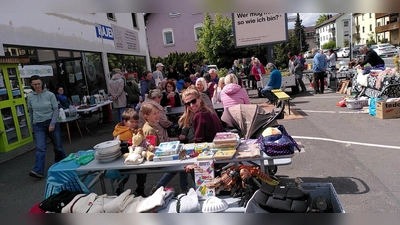 Ein vielfältiges Angebot gab es auf dem Flohmarkt und bei der Pflanzentauschbörse des Tat:Ort e. V. zu bestaunen. (Bild: Barbara Brzoza)
